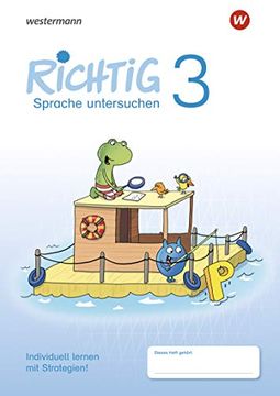 portada Richtig Sprache Untersuchen - Ausgabe 2018: Sprache Untersuchen Übungsheft 3 (en Alemán)
