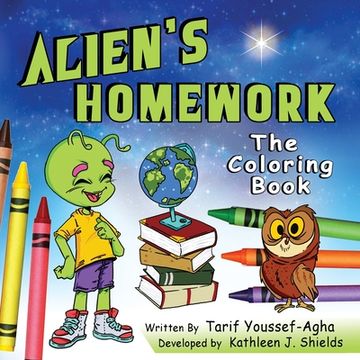 portada Alien's Homework, The Coloring Book (en Inglés)