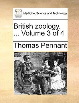 portada british zoology. ... volume 3 of 4 (en Inglés)