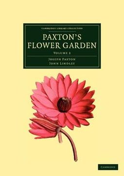 portada paxton's flower garden (en Inglés)