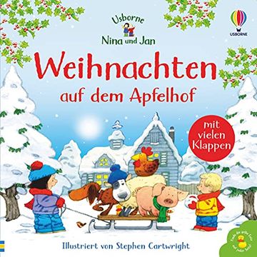 portada Nina und Jan: Weihnachten auf dem Apfelhof (en Alemán)