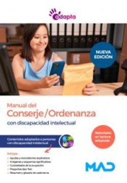 portada Manual del Conserje/Ordenanza con Discapacidad Intelectual. Contenidos Adaptados a Personas con Discapacidad Intelectual (in Spanish)
