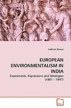 portada european environmentalism in india (en Inglés)
