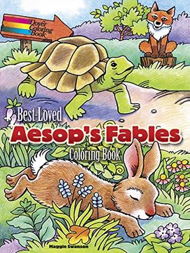 portada Best-Loved Aesop'S Fables Coloring Book 