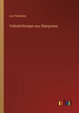 portada Volksdichtungen aus Oberguinea (in German)