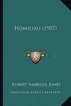 portada homiliau (1907) (en Inglés)