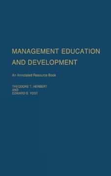 portada Management Education and Development: An Annotated Resource Book