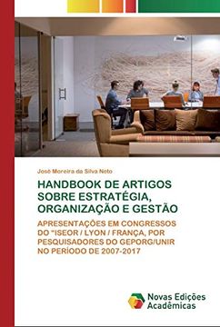 portada Handbook de Artigos Sobre Estratégia, Organização e Gestão: Apresentaçôes em Congressosdo “Iseor