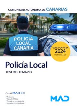 portada Policía Local de Canarias. Test