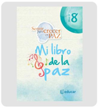 portada SENTIR PARA CRECER EN PAZ 8 (in Spanish)