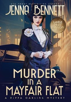 portada Murder in a Mayfair Flat LARGE PRINT (en Inglés)