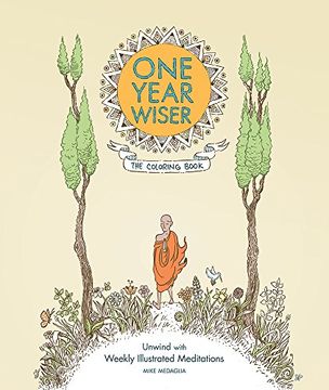 portada One Year Wiser: The Coloring Book: Unwind with Weekly Illustrated Meditations