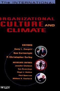 portada the international handbook of organizational culture and climate (en Inglés)