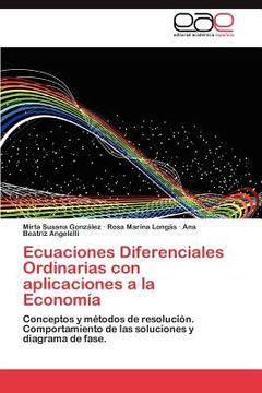 portada ecuaciones diferenciales ordinarias con aplicaciones a la econom a (in English)
