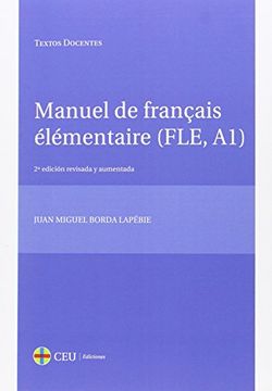 portada Manuel de Français Élémentaire (FLE, A1) (Textos Docentes)