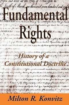 portada fundamental rights: history of a constitutional doctrine (en Inglés)