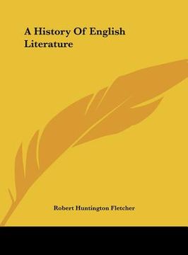 portada a history of english literature (in English)