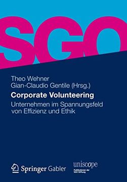 portada Corporate Volunteering: Unternehmen im Spannungsfeld von Effizienz und Ethik (en Alemán)