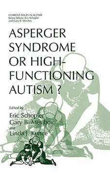 portada asperger syndrome or high-functioning autism? (en Inglés)