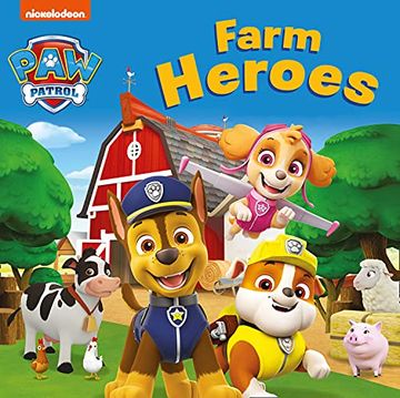 portada Paw Patrol Board Book – Farm Heroes (en Inglés)