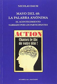 portada Mayo del 68: La Palabra Anónima (in Spanish)