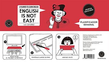 portada English is not Easy - Planificador Semanal (Nueva Edición)