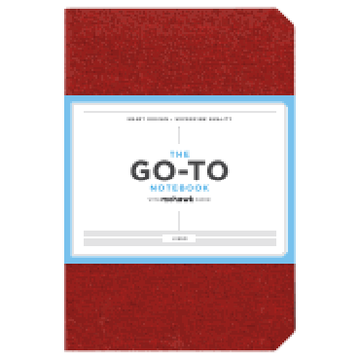 portada Go-To Not With Mohawk Paper, Brick red Lined 