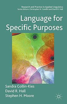 portada Language for Specific Purposes (Research and Practice in Applied Linguistics) (en Inglés)