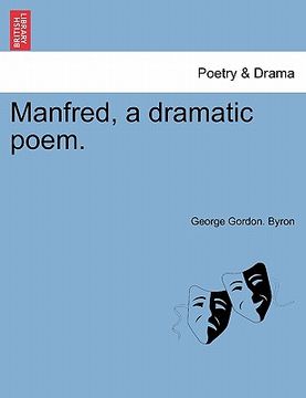 portada manfred, a dramatic poem. (in English)