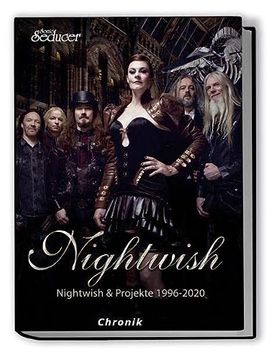 portada Nightwish Chronik Hardcover auf 499 Exemplare Limitiert Sign Postkarte Sticker Nightwish Chronik das Handnummerierte Hardcoverbuch ist auf Kommt mit Signierter Postkarte und Sticker (en Alemán)