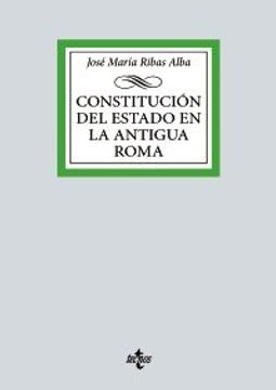 portada Constitucion del Estado en la Antigua Roma (in Spanish)