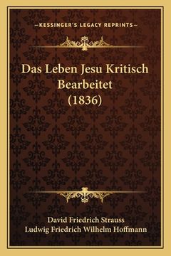 portada Das Leben Jesu Kritisch Bearbeitet (1836) (en Alemán)