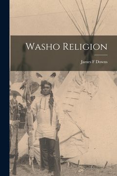 portada Washo Religion (en Inglés)