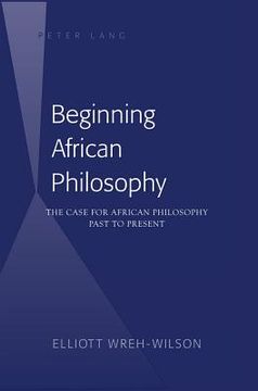 portada beginning african philosophy (en Inglés)