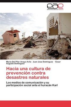 portada hacia una cultura de prevenci n contra desastres naturales (en Inglés)