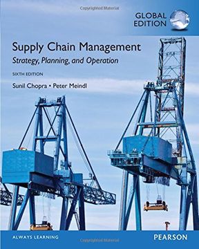 portada Supply Chain Management: Global Edition: Strategy, Planning, And Operation (en Inglés)