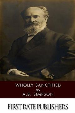 portada Wholly Sanctified (en Inglés)