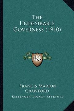 portada the undesirable governess (1910) (en Inglés)