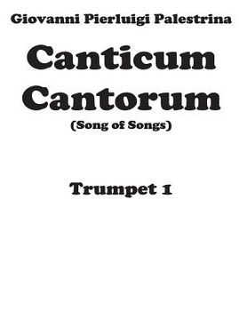 portada Canticum Cantorum - brass quintet - Trumpet 1 (en Inglés)