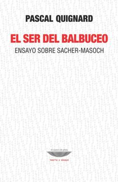 portada El ser del Balbuceo (in Spanish)