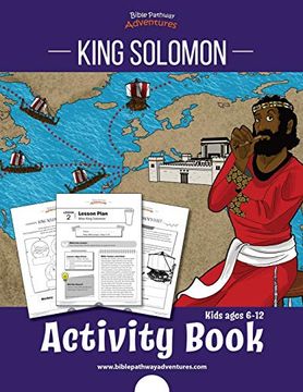 portada King Solomon Activity Book (Bible Story Activity Books) (en Inglés)