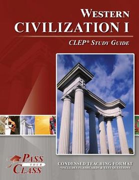 portada Western Civilization 1 CLEP Test Study Guide (en Inglés)