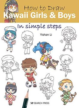portada How to Draw Kawaii Girls and Boys in Simple Steps (en Inglés)