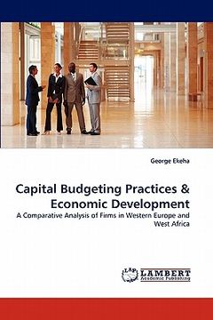 portada capital budgeting practices & economic development (en Inglés)