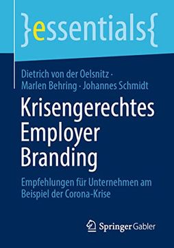 portada Krisengerechtes Employer Branding: Empfehlungen für Unternehmen am Beispiel der Corona-Krise (en Alemán)
