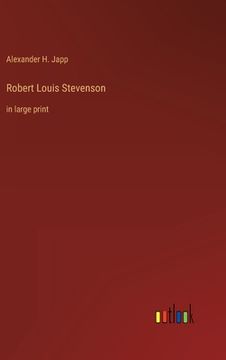 portada Robert Louis Stevenson: in large print (en Inglés)