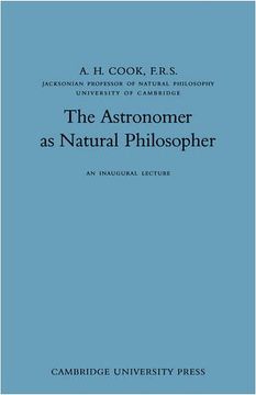 portada The Astronomer as Natural Philosopher (in English)