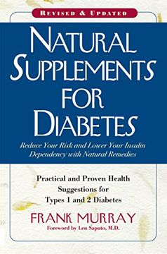 portada Natural Supplements for Diabetes: Practical and Proven Health Suggestions for Types 1 and 2 Diabetes (en Inglés)