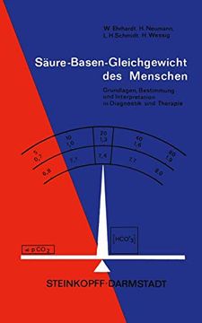 portada Säure-Basen-Gleichgewicht des Menschen: Grundlagen, Bestimmung und Interpretation in Diagnostik und Therapie (en Alemán)