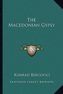 portada the macedonian gypsy (en Inglés)